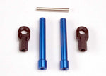 Traxxas 4944 Bellcrank posts, aluminum (2)/ steering link threaded rod (3x25mm)/ long rod ends (2) 0.025