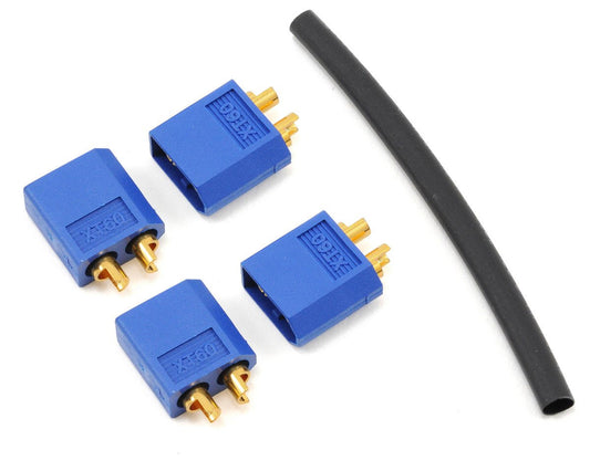 ProTek RC PTK-5029 3.5mm "TruCurrent" XT60 Polarized Device Connectors (4 Male)