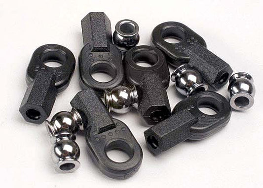 Traxxas 2742 Rod ends, long (6)/ hollow ball connectors (6) 0.02