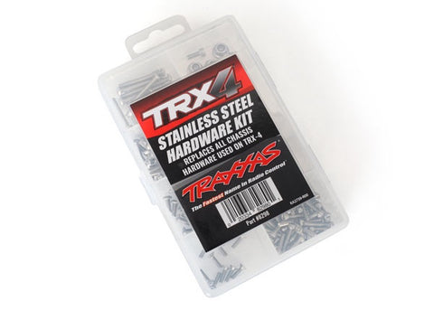 Traxxas 8298 Hardware kit, stainless steel, TRX-4 (contains all stainless steel hardware used on TRX-4) 0.448