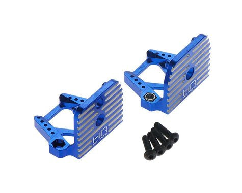 Hot Racing HRAXMX38X06 Traxxas X-Maxx Aluminum Motor Mount (Blue)