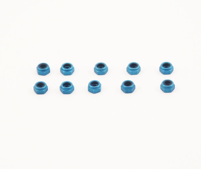 Custom Works 5205 Aluminum Locknut 4-40 (Pack of 10)