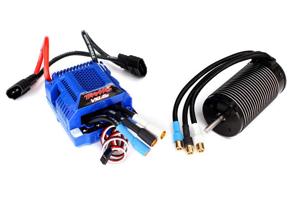 Traxxas 3480 - Velineon® VXL-6s Brushless Power System, waterproof (includes VXL-6s ESC and 2200Kv, 75mm motor)