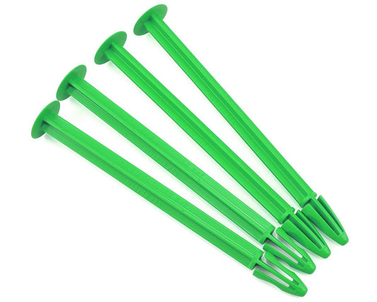 DE Racing DER-TSB-G 1/8 Buggy Tire Spikes (Green) (4)