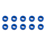 Team Associated 31383 5.5x2.0mm Aluminum Ball Stud Washer (Blue) (10)