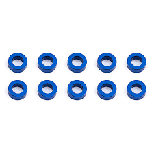 Team Associated 31383 5.5x2.0mm Aluminum Ball Stud Washer (Blue) (10)
