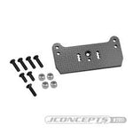 JConcepts 2951 F2 Truggy Body Mount Adaptor, Carbon Fiber -RC8T3.2