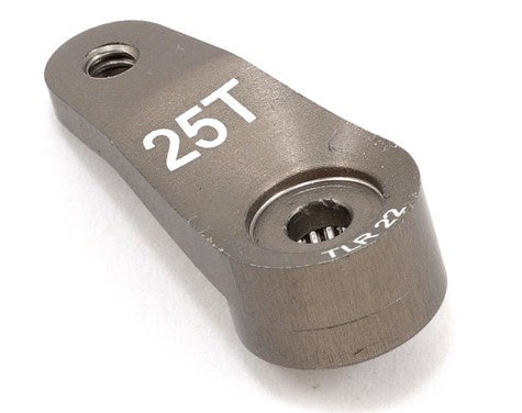 Team Losi Racing TLR1557 Aluminum Servo Horn (25T-Futaba/Orion/Savox/ACE) (TLR 22)