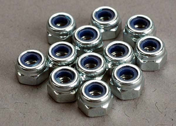 Traxxas 2745 Nuts, 3mm nylon locking (12) 0.02