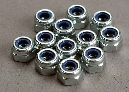 Traxxas 2745 Nuts, 3mm nylon locking (12) 0.02