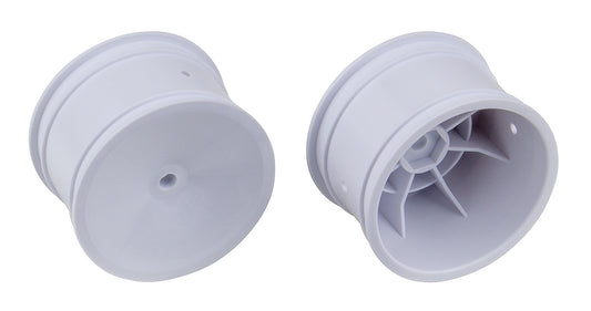 Team Associated 9695 Buggy Rear Hex Wheels, white