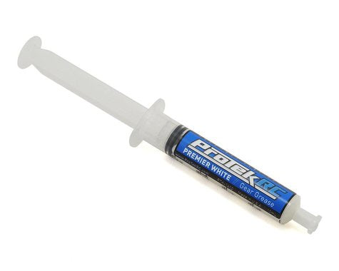 ProTek RC PTK-1412  "Premier White" Friction & Noise Reducing Gear Grease Lubricant (10ml)