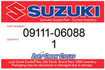 Suzuki 09111-06088 Bolt (6X13.5)