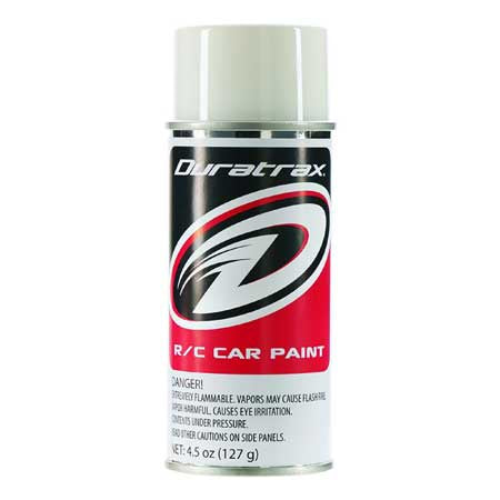 Duratrax DTXR4251 Polycarb Spray Bright White 4.5 oz