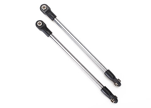 Traxxas 5318 Push rod (steel) (assembled with rod ends) (2) (use with long travel or #5357 progressive-1 rockers)