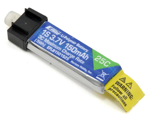 E-flite EFLB1501S25 1S LiPo Battery 25C (3.7V/150mAh)