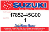 New Suzuki 17852-45G00 Outlet Radiator Hose LTR450