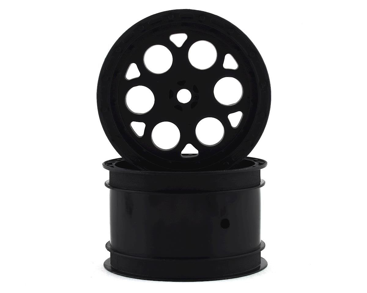 Pro-Line 2783-03 Showtime 2.2" Sprint Car Rear Sprint Wheels (Black) w/12mm Hex
