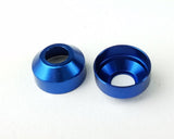Custom Works 7219 Hex Drive Axle CVA Collars (Blue) (Pack of 2)