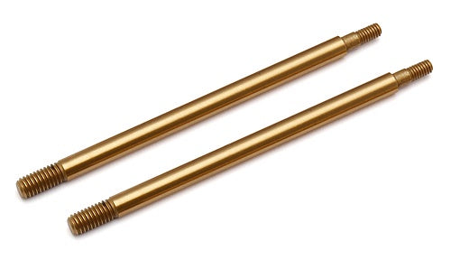 Team Associated 81171 RC8B3 TiN Shock Shafts, 3.5x39.5 mm