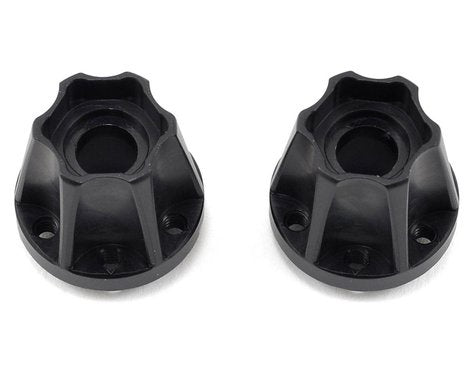 Vanquish Products SLW Hex Hub Set (Black) (2) (725)