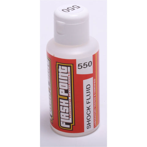 Flash Point FP0550 Silicone Shock Oil (75ml) (550 cst) (Equiv 44 Wt)