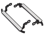 Hot Racing Traxxas TRX-4 Aluminum Diamond Rock Rail Side Step (Black) (2)