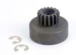 Traxxas 4116 Clutch bell, (16-tooth)/5x8x0.5mm fiber washer (2)/ 5mm E-clip (requires #2728 - ball bearings, 5x8x2.5mm (2)