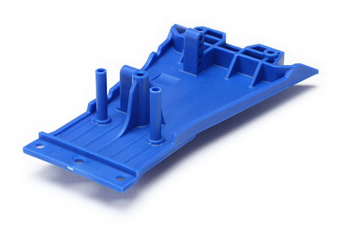 Traxxas 5831A Blue LCG Chassis lower servo Plate Slash 2wd