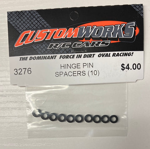 Custom Works 3276 Hinge Pin Spacers (10)