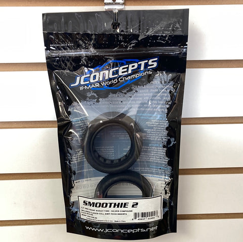 *NEW* JConcepts 4019-06 Smoothie 2 - 2.2" 4WD Front Buggy Tire (Silver Compound)