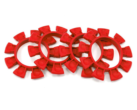 JConcepts 2212-7 "Satellite" Tire Glue Bands (Red)