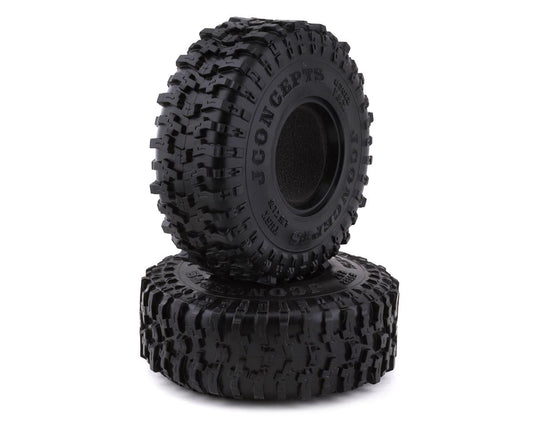 JConcepts 3022-02 Tusk 1.9" Performance Class 2 All Terrain Crawler Tires (2) (Green)