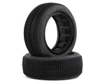 JConcepts 3134-03 Sprinter 2.2" 2WD Front Buggy Dirt Oval Tires (2) (Aqua A2)