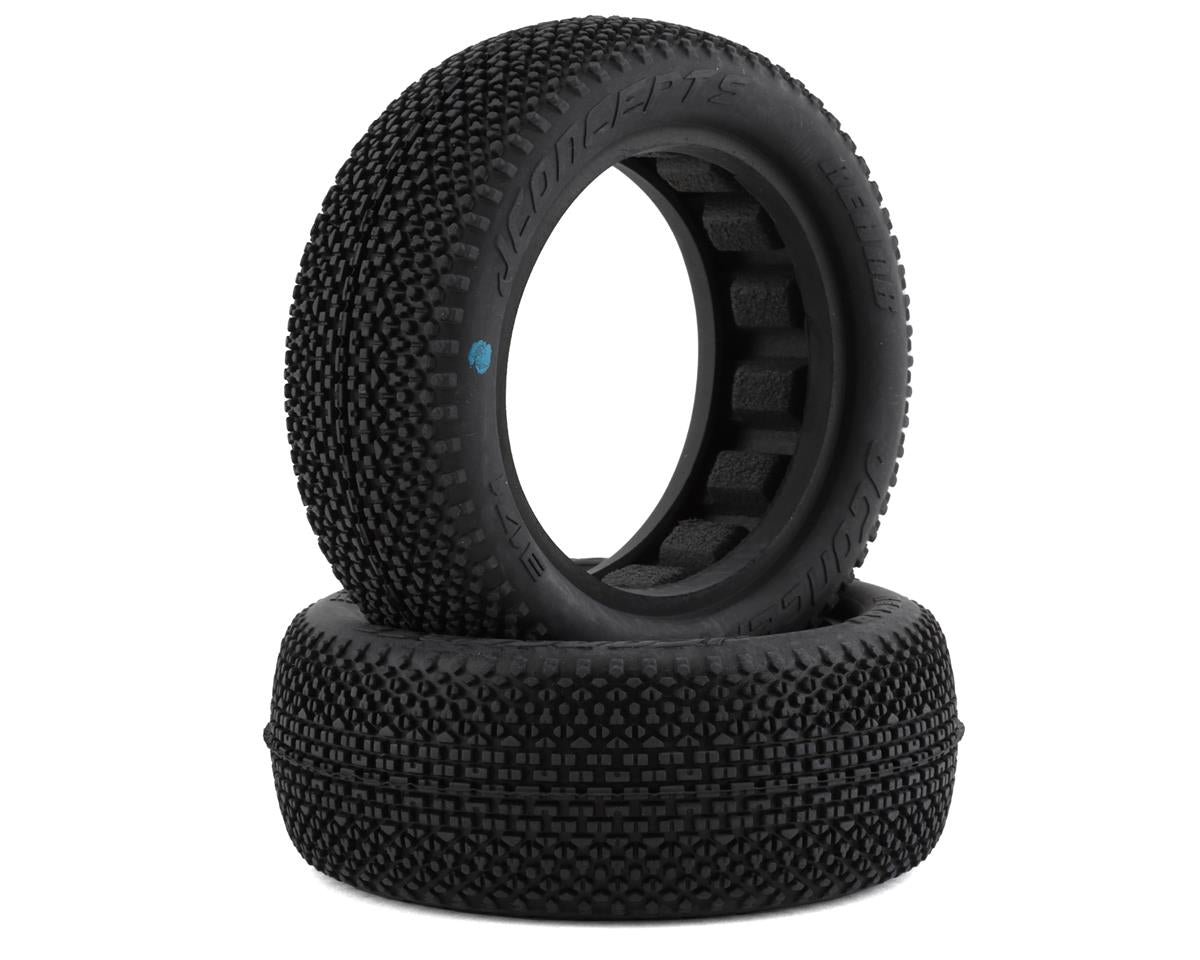 JConcepts 3171-01 ReHab 2.2" 2WD Front Buggy Tires (2) (Blue)