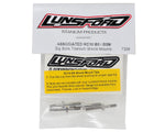 Lunsford 7306 "Quick Tune" Associated B6/B5 Big Bore Titanium Shock Mounts (4)