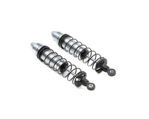 Losi LOS314005 Mini-T 2.0 Aluminum Rear Shock Assembly (Silver) (2)