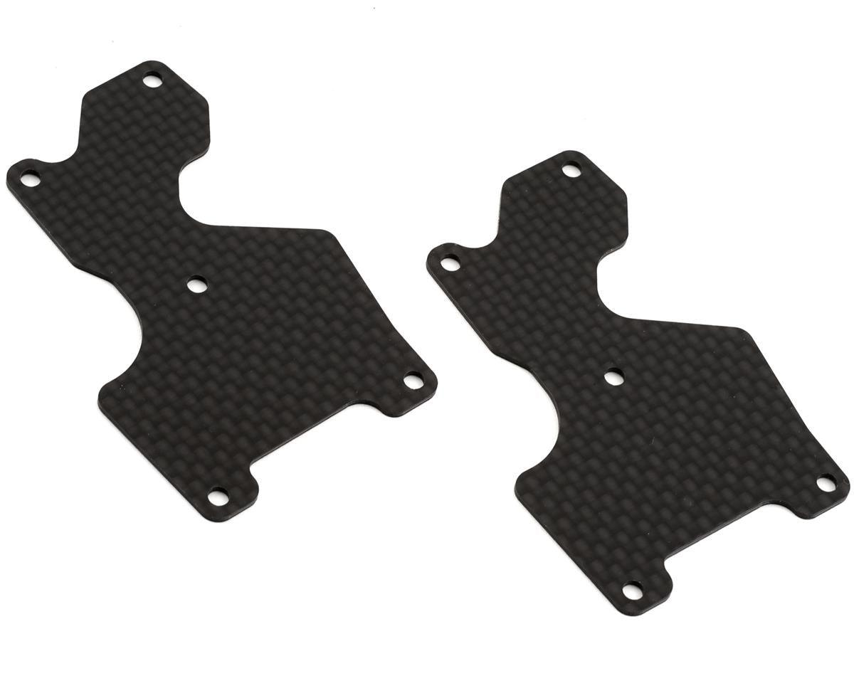 Mugen Seiki E2181 MBX8R 1.2mm Graphite Rear Lower Suspension Arm Plates