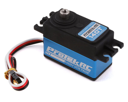 ProTek RC  PTK-140T 140T Low Profile High Torque Metal Gear Servo (High Voltage)