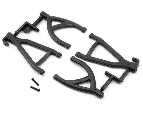 RPM 80602 Rear Upper & Lower A-Arms (1/16 E-Revo) (Black)