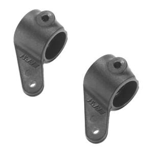 RPM 80372 Fr Bearing Carriers, Black Rustler Stampede Bandit Slash