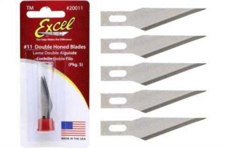 Excel 20011 #11 Hobby Blades - USA - 5pc