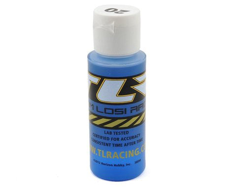 Team Losi Racing TLR74002 20 Silicone Shock Oil, 20 wt, 2 oz