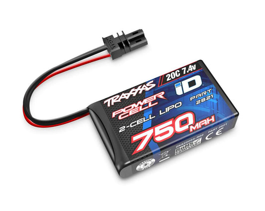 Traxxas 2821 750Mah 7.4V 2-Cell 20C Lipo Battery