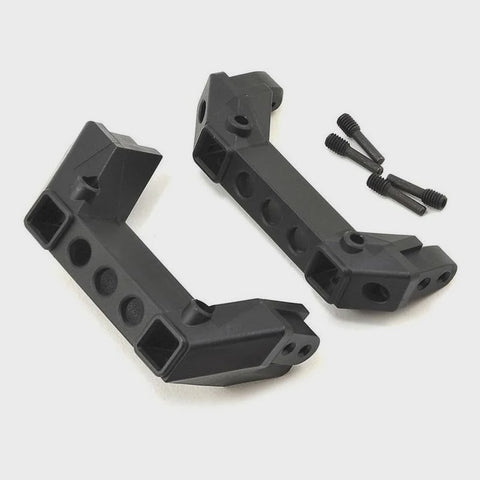 Traxxas 8237 Bumper mounts, front & rear/ screw pins (4) 0.068