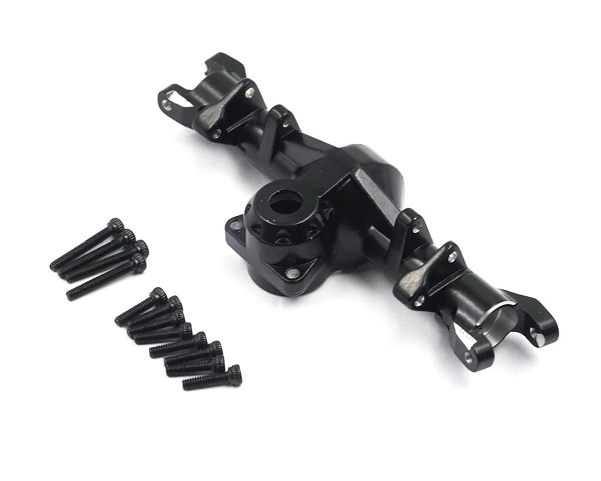 Yeah Racing YEA-AXSC-065 SCX24 Aluminum Front Axle Housing (Black)