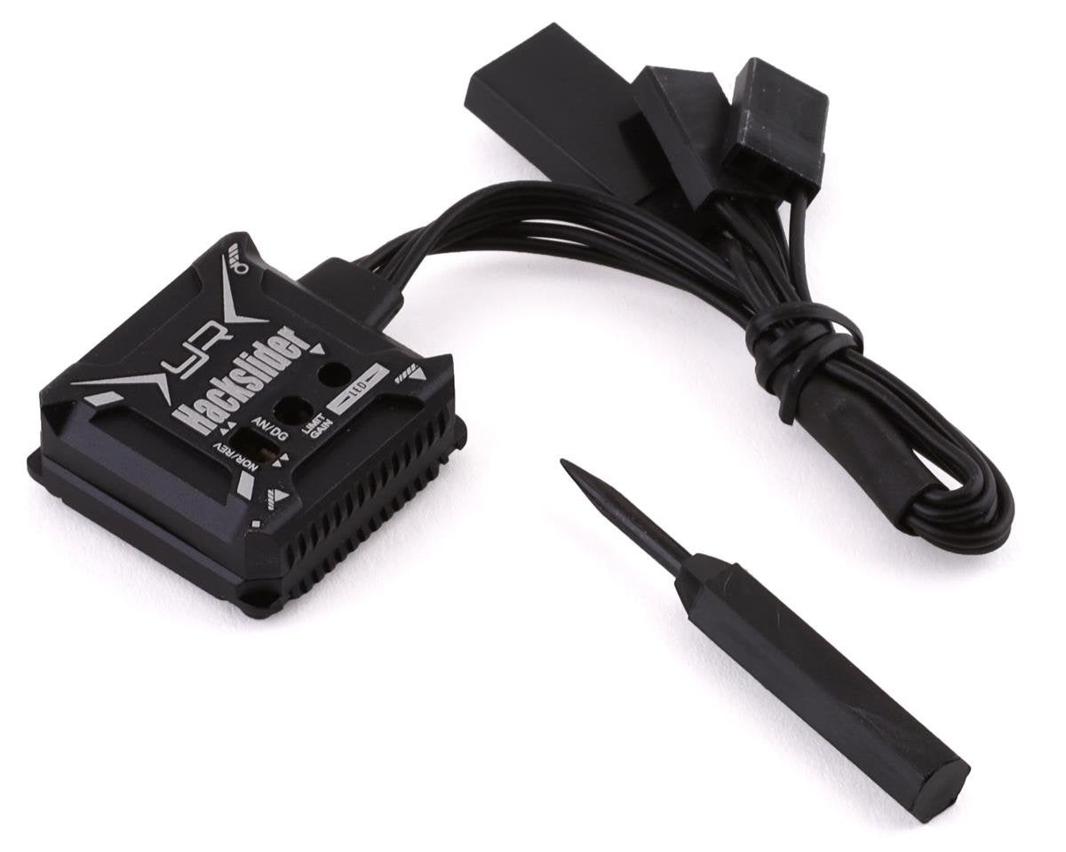 Yeah Racing YEA-YE-0021BK Hackslider Drift Tuned Competition Gyro (Black)